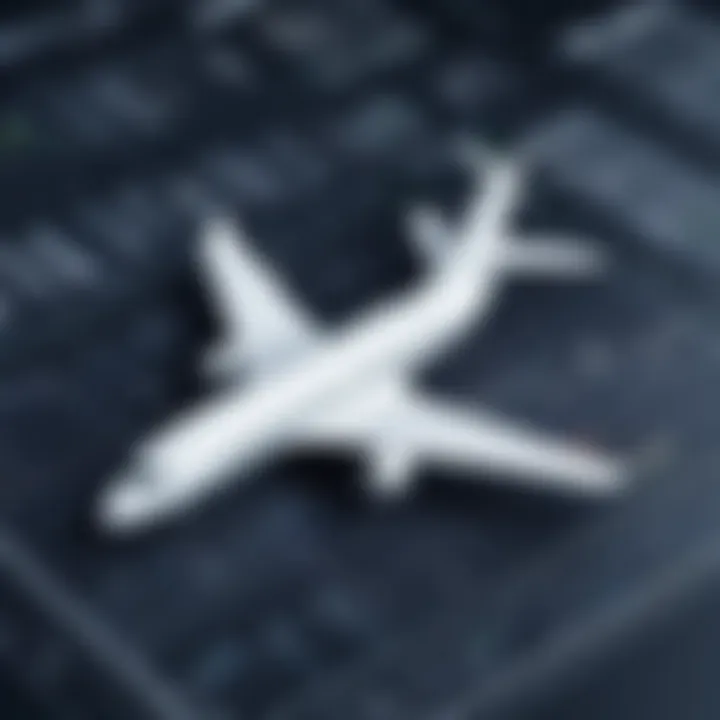 Graph showing compliance trends in aviation maintenance