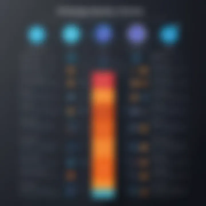 Comparison chart of Amzscale and competitors
