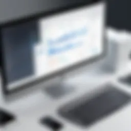 Visual representation of digital workflow tools interface showcasing features