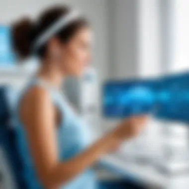Visual representation of healthcare connectivity