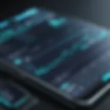 User interface of a popular trading app
