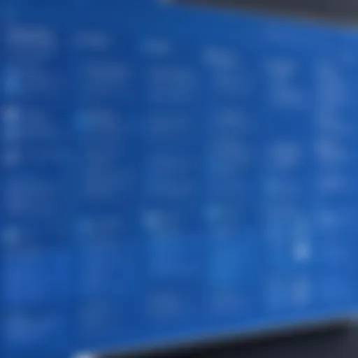 An illustrative framework showcasing the principles of blueprint project management