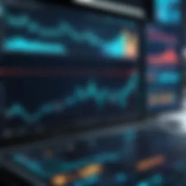 Analyzing Trading Performance An analytical graph demonstrating trading performance metrics.