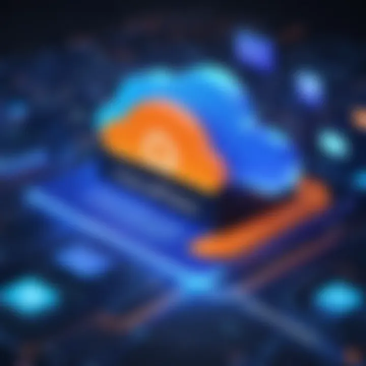 Security features of Cloudflare highlighted in a diagrammatic representation