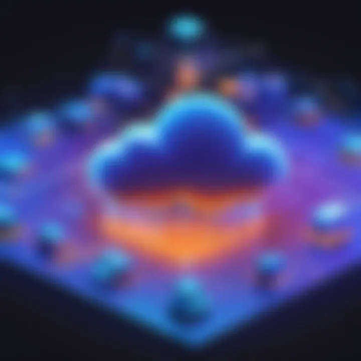 Cloudflare's global network infrastructure depicted in a visual format