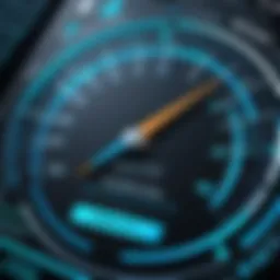 Visual representation of software development velocity metrics