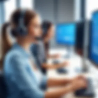Customer Support Options in Payment Processing Infographic on customer support options in payment processing