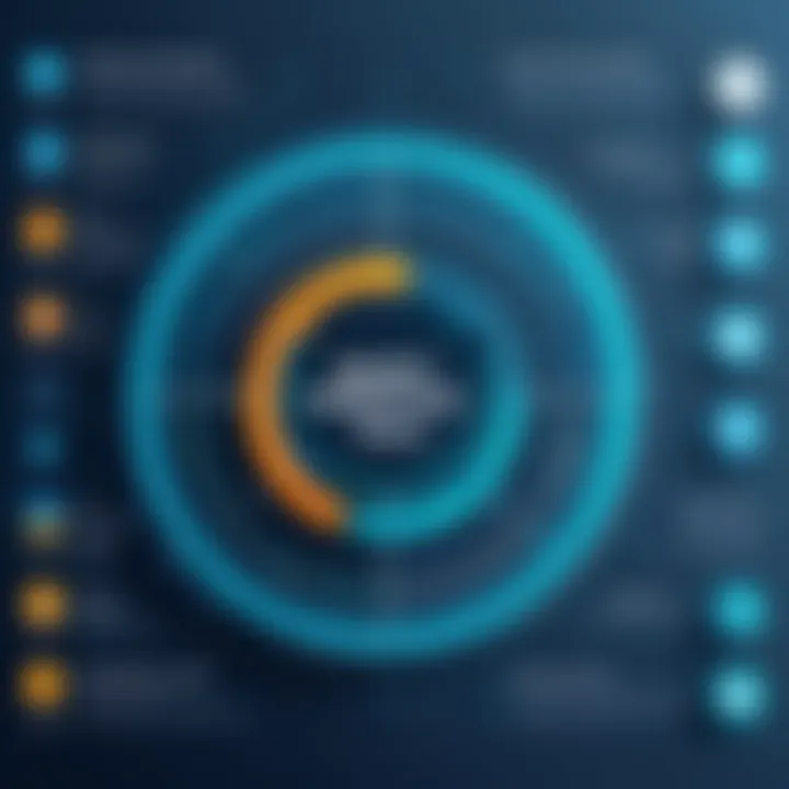 Graph showcasing the benefits of integrated marketing tools
