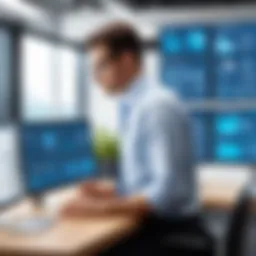 A graphical representation of workforce optimization features in Verint Workforce Solutions