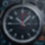 An illustration of various timekeeping software interfaces showcasing their features