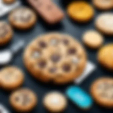 Overview of Cookie Consent Management Tools Illustration showcasing a variety of cookie consent management tools