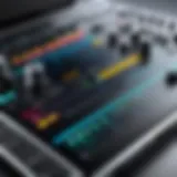 An advanced audio editing interface