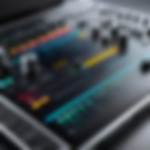 An advanced audio editing interface