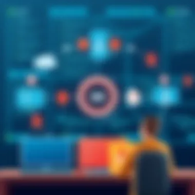 Communication Flow in Incident Handling Visual representation of communication flow during incident handling
