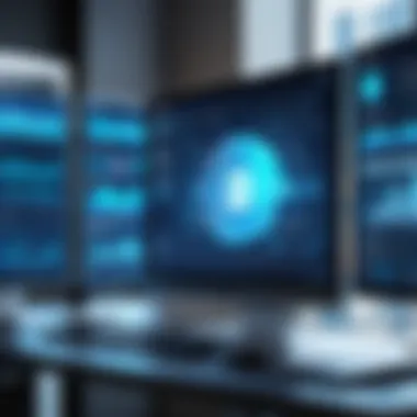 Digital Transformation in Financial Services An abstract depiction of digital finance transformation