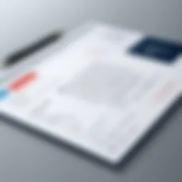 Example of a professional email signature layout