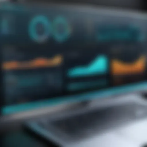 Overview of Deltek Vision Vantagepoint's dashboard showcasing key functionalities.