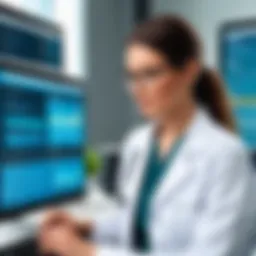Innovative EHR Interface Showcasing User-Friendly Features