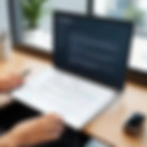 E-signature interface showcasing ease of use