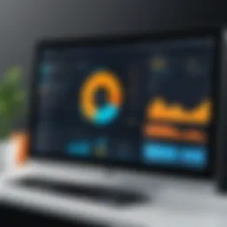 EHS software dashboard showcasing compliance metrics