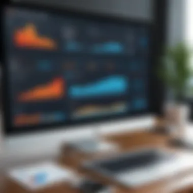 Eloqua dashboard showcasing marketing metrics