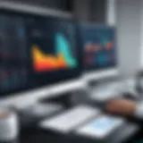 Dashboard showcasing accounting software features