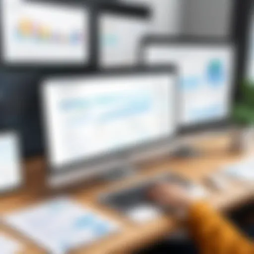 Overview of email marketing analytics dashboard