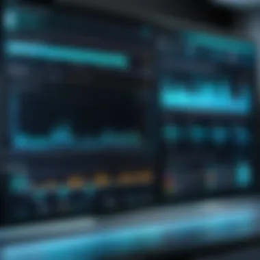 Data analytics dashboard illustrating telemedicine metrics