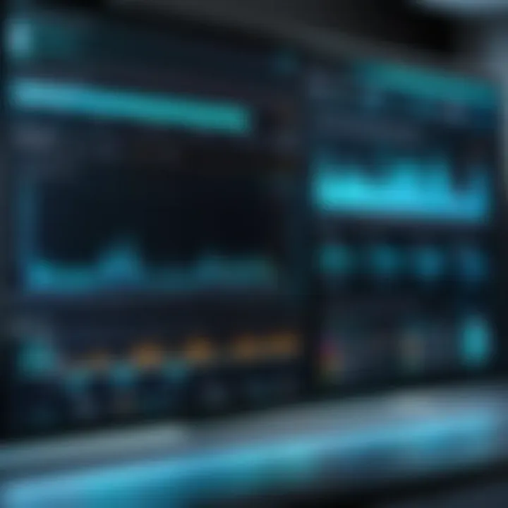 Data analytics dashboard illustrating telemedicine metrics