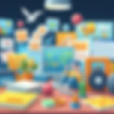 Variety of Learning Materials Diverse educational content for children
