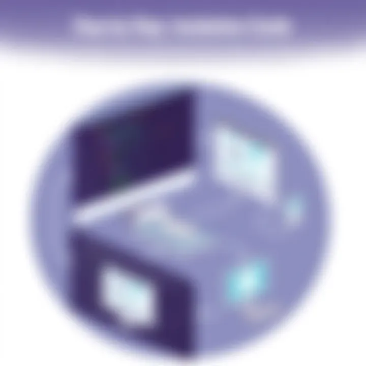 Installation process of Anydesk illustrated with clear visuals