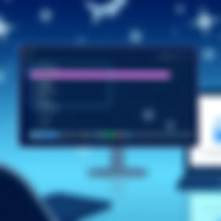 Security features of Anydesk highlighted on a digital screen