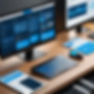Azure Boards Interface Overview Overview of Azure Boards interface showcasing key features