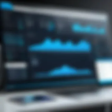 Business Intelligence Dashboard in Salesforce Depiction of a BI dashboard integrated with Salesforce