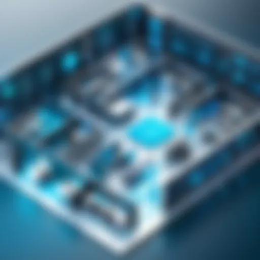 Diagram illustrating the architecture of Cisco Unified Communications Manager Express