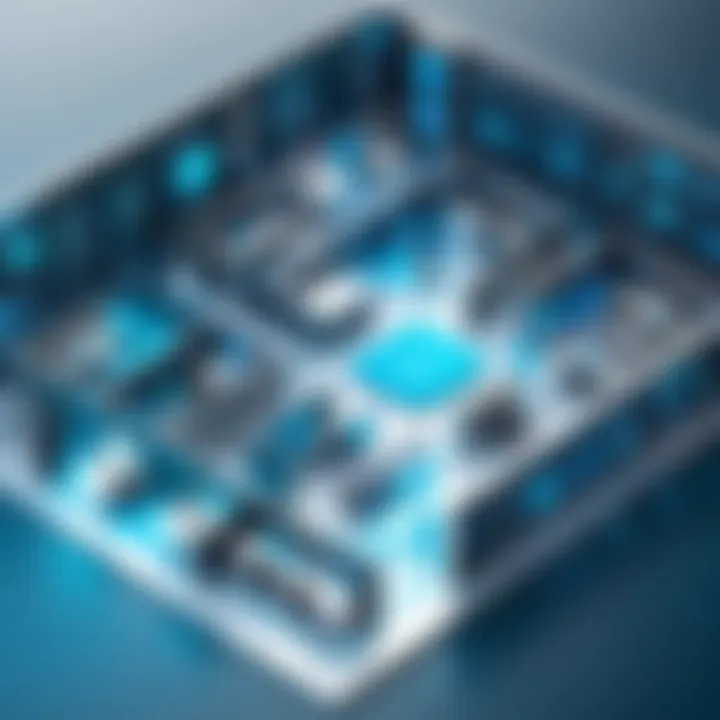 Diagram illustrating the architecture of Cisco Unified Communications Manager Express
