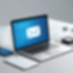 Visual representation of various email research tools available in the market
