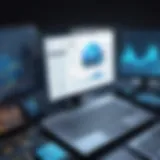 A modern interface of a popular free mining application showcasing various functionalities.