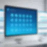 Visual representation of patient scheduling interface