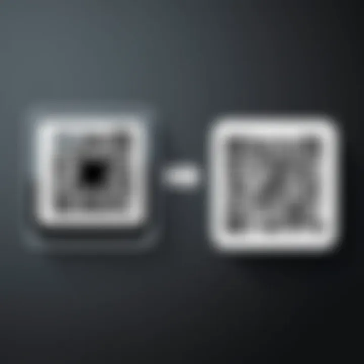 Comparison chart of various free QR code generators