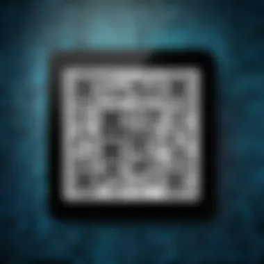 QR Code Utilization in Marketing Strategies Visual representation of QR code usage in marketing