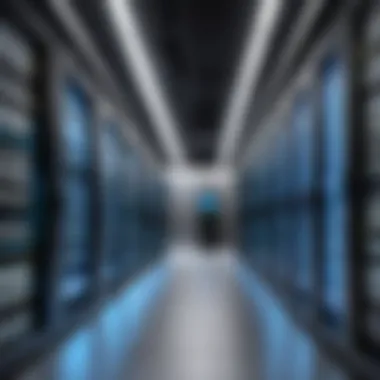 Innovative Design Elements in Data Centers Visualization of innovative design elements within a data center