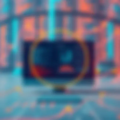 Data Analytics in Financial Crime Detection Visual representation of data analytics in financial crime detection