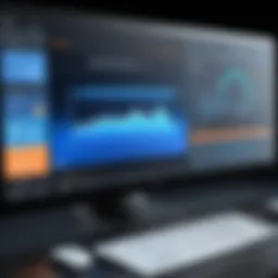 Overview of Octane Render's user interface showcasing its powerful tools.