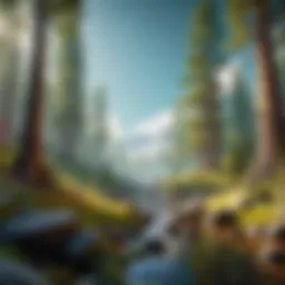 A vibrant animation showcasing Renderforest's capabilities