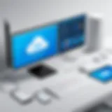 Overview of RightFax Cloud Solution interface