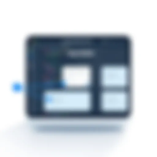 User interface of a modern app builder showcasing drag and drop features