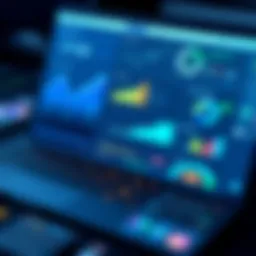 Visualization of social media analytics dashboard