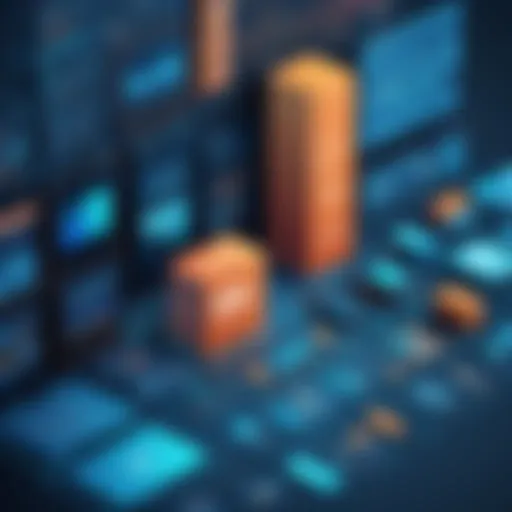 Visual representation of supply chain components