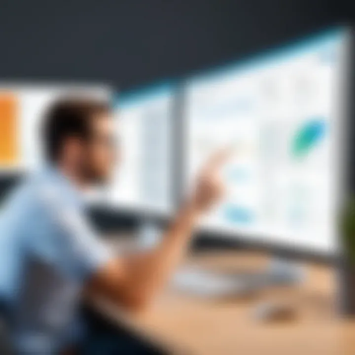 User experience interface of TaskRay application